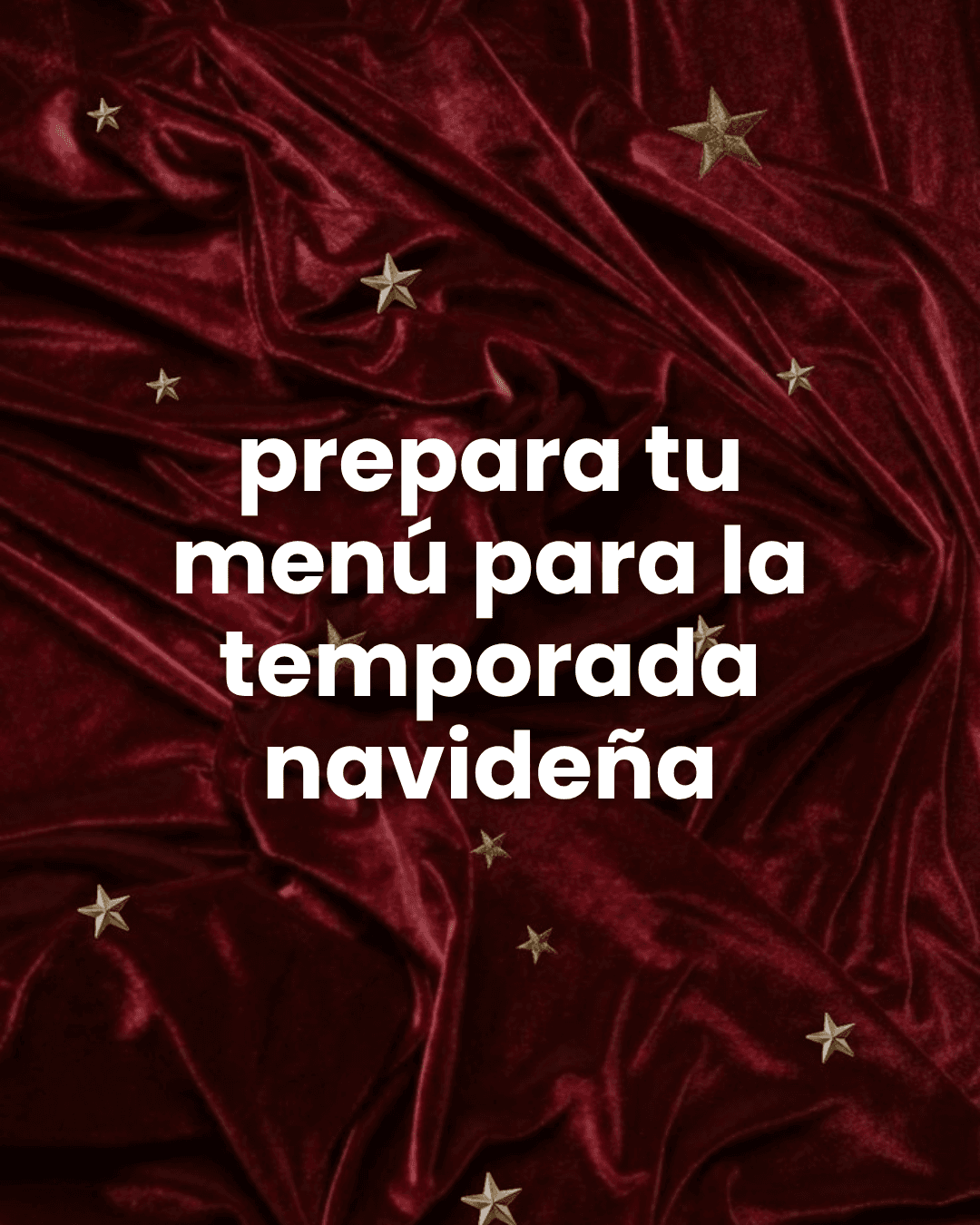 Menú de temporada para tu negocio